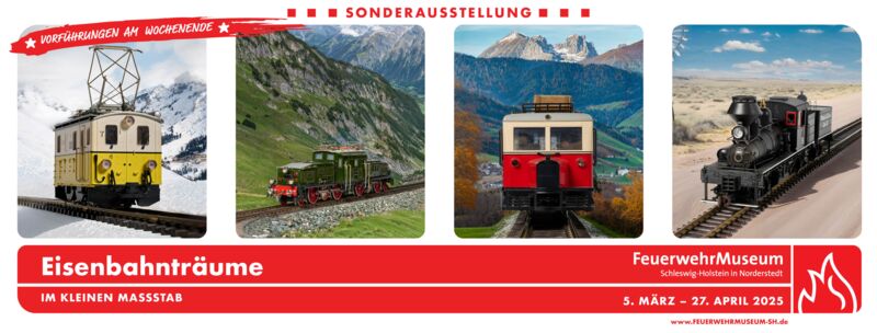 Eisenbahnträume im FeuerwehrMuseum Schleswig-Holstein
